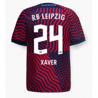 Camiseta RB Leipzig Xaver Schlager #24 Segunda Equipación Replica 2023-24 mangas cortas